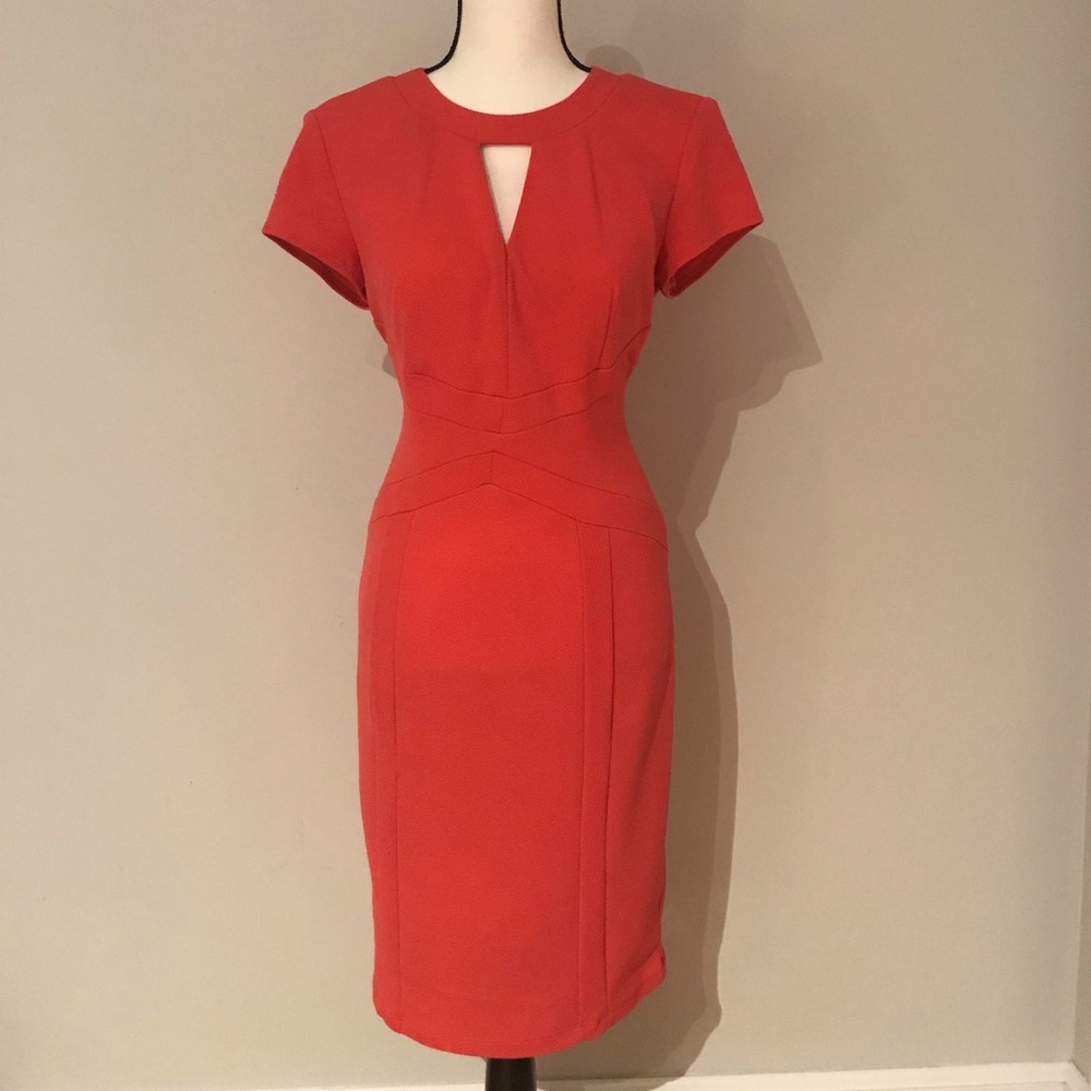 Bisou Bisou Pale Orange Dress